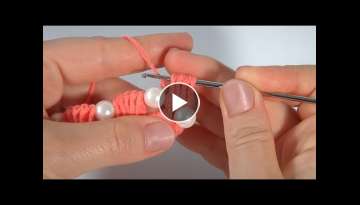 SUPER CROCHET Project/How to Crochet with Beads Tutorial/HOW to FINISH Crochet Project #crochet