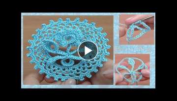 Crochet 3D Floral Bouquet