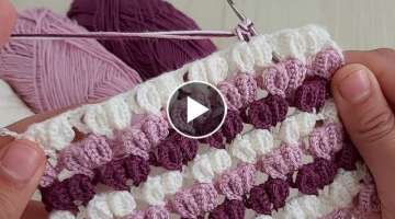 Super Easy 3D Crochet Knitting -