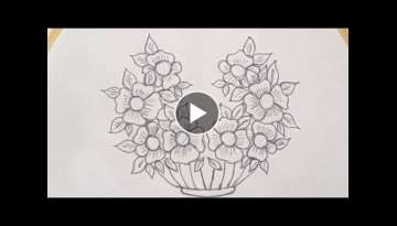 Very easy hand embroidery work , Beautiful 3d hand embroidery design tutorial, easy stitches by h...