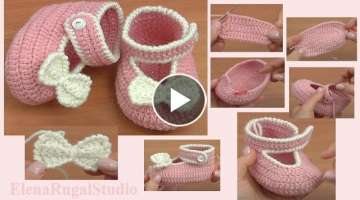 Crochet Baby Shoes Sole