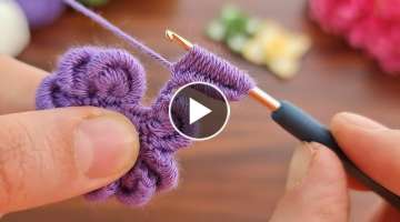 YOU WILL LOVE THIS How to make super beautiful very easy crochet flower rose. Tığ işi çiçek ...