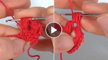 CROCHET PUFF STITCH /HOW TO MAKE THEM/Simple and Easy PATTERN #crochetpattern