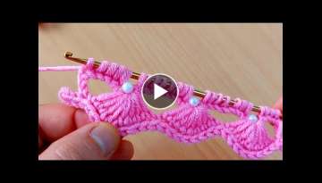 Easy and flashy model with Tunisian crochet / kolay ve gösterişli Tunus tığı örgüsü