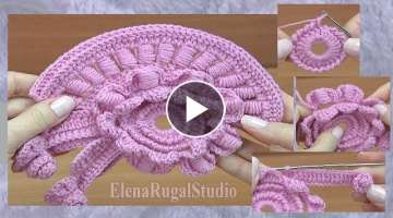 Crochet Motif Tutorial 23 Freeform