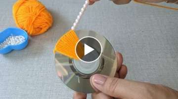 It's So Beautiful.Amazing Hand Embroidery flower design trick.3d New Hand Embroidery flower idea