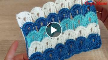 modeli how to crochet knitting easy model