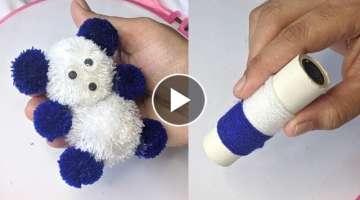 How to make teddy bear at home.Very Easy Hand made mini teddy bear.How to make mini teddy bear tr...