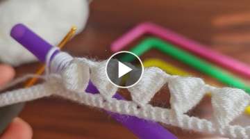 Super Beatiful Crochet Knitting - Muhteşem Tığ İşi Kolay Örgü Modeli