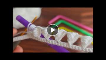 Super Beatiful Crochet Knitting - Muhteşem Tığ İşi Kolay Örgü Modeli