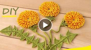  How to crochet flower