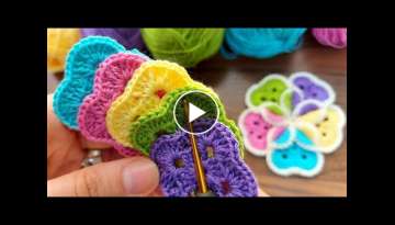Crochet Very Easy Knitting pot holder, coaster