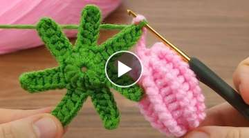 Woooowwwww‼️ Very easy crochet key chain motif explanation #crochet #knitting