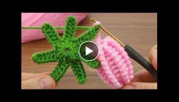 Woooowwwww‼️ Very easy crochet key chain motif explanation #crochet #knitting
