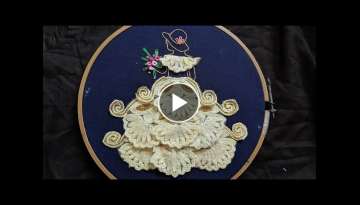 Hand Embroidery Doll design Tutorial | Beautiful & New Hand Embroidery Stitch | 3d Hand Embroider...