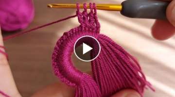 Super Easy Crochet Knitting - Tığ İşi Örgü Modelinin Yapimi
