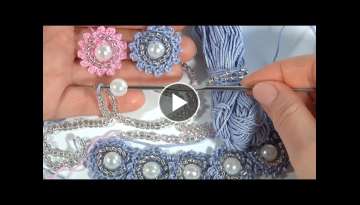 100% SUPER HIT Crochet/Crochet VERY FAST and EASY looks CUTE/Author's design with BEADS