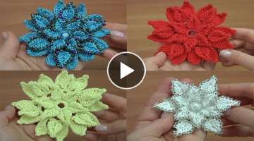 DIY: Incredible SUPER 3D PATTERN. Crocheting and Knitting