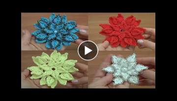 DIY: Incredible SUPER 3D PATTERN. Crocheting and Knitting