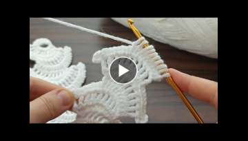 Woow...!!!!Wonderfull Very easy Tunisian crochet chain very stylish hair band making #crochet