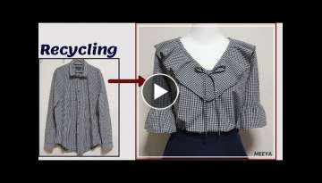 DIY Recycling a Shirt Reform Old Your Clothes