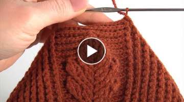 Oak Leaf Pattern from Professional Crocheter/My Own Crochet Design/Hat or Headband