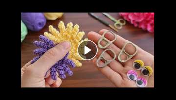 Wow!! They are so cute Super easy, very useful crochet octopus keychain , sell and give as a gif...