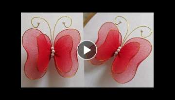 Very Very Easy 3d Butterfly design | How to make Butterfly | Hand made Butterfly Design tutorial