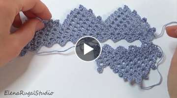 Crochet Tape LACE BORDER TRIANGLE Edge/CROCHET KNITTING/Filet knitting