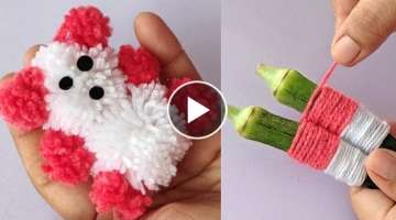 How to make Teddy Bear with wool | Very Very Easy Teddy Bear make at home