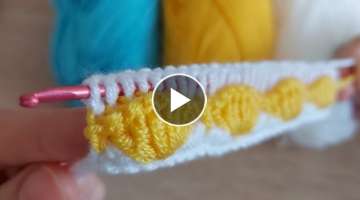  how to tunusian crochet knitting model